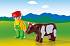 Игровой набор - Фермер с коровой  - миниатюра №1